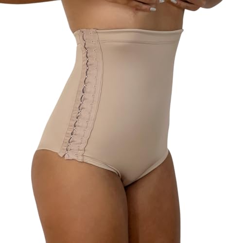 Calcinha de Gestante Pós Parto Cesariana (BR, Alfa, M, Regular, Bege)