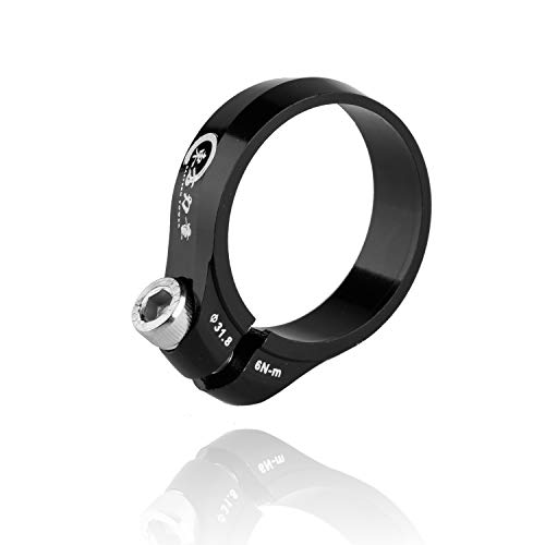 image for EASTERN POWER Bike Seatpost Clamp, Bicycle Seat Clamp 31.8mm, Black Se