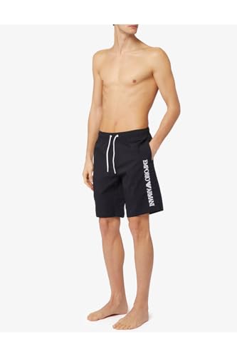 Emporio Armani Men's Standard Embroidery Logo Swim Bermuda2