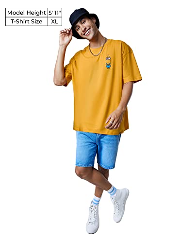 Image of The Souled Store Men's Cotton Loose T-Shirt