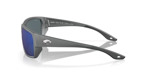 Image of Costa Del Mar Mens Tailfin Rectangular Sunglasses