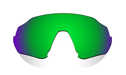 Verres polarisés de rechange 1,5 mm anti-reflet pour Oakley Flight Jacket