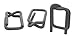 Strapping Buckle, 1 In., PK500