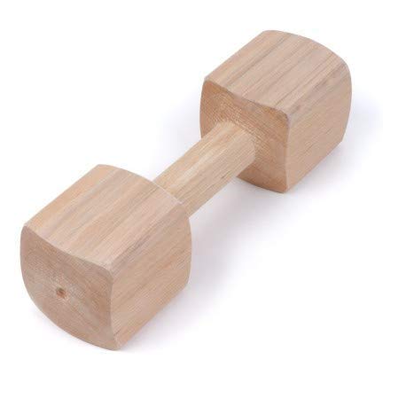 PSK PET MART Wooden Dumbbell Training Dog Toy for Small to Medium Breeds (B08MFPMP5J) Amazon Price History, Amazon Price Tracker