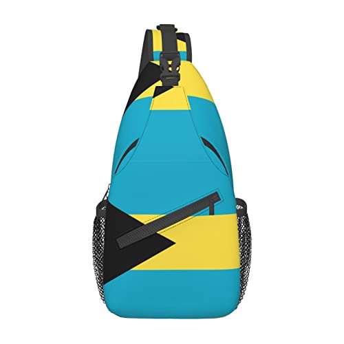 Mochila Urbana Unisex con Bandera Bahamas 7.2 x 3.5 x 15.3 pulg miniatura 7