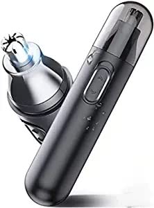 Ear and Nose Hair Trimmer Clipper - Eyebrow and Facial HaiWomen Battery-Operated Waterproof Dual Edge Easy to use