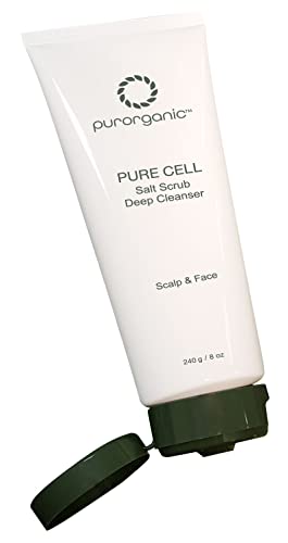 Purorganic Salt Scrub Deep Cleanser 240ml (8 fl oz) (Pack of 2)