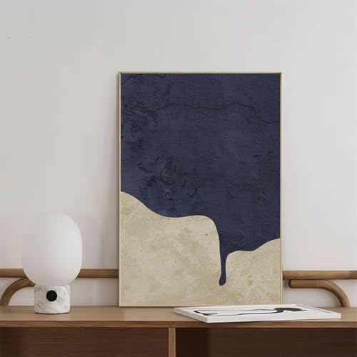 Peinture sur toile pour salon moderne style gouttelettes d'eau