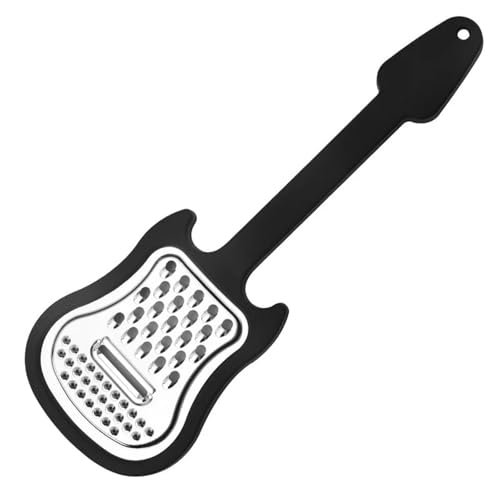 Rallador multiusos de acero inoxidable diseño guitarra miniatura 1