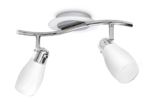 Preisvergleich Produktbild PHILIPS myLiving, Aufbauspot mit 12W, inklusive Leuchtmittel, 2-flammig 522221116