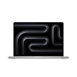 Apple 2023 MacBook Pro Laptop M3 chip with 8‑core CPU, 10‑core GPU: 14.2-inch Liquid Retina XDR Display, 8GB Unified Memory, 1TB SSD Storage. Works with iPhone/iPad; Silver