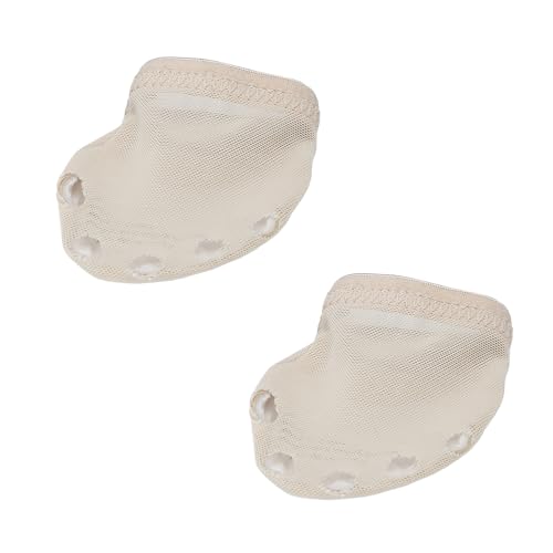 Caplancy Foot Undies Thongs Half Sole Dance Shoes 5 Toe Lyrical Dance Paws Pads Ballet Belly Contemporary Dance Shoes for Women Girls Fitness Classic Pink LA