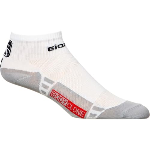 Giordana FR-C Low Sock White/Black, S - Men's