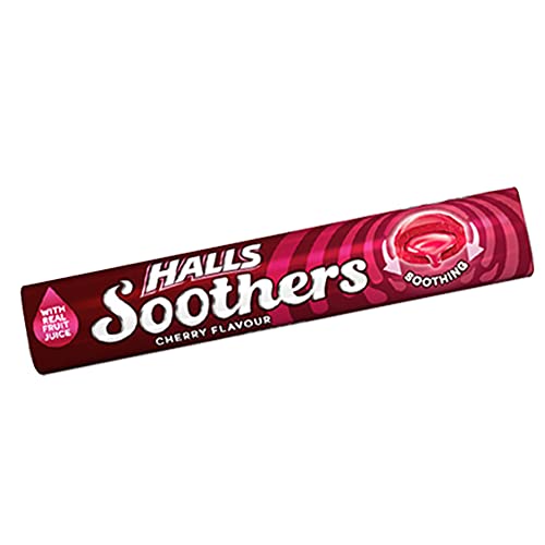 HALLS SOOTHERS -10 x 45g PACKS (CHERRY)