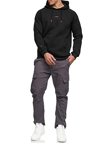 Indicode Herren Walsh Cargohose aus Baumwolle mit 6 Taschen | Freizeithose für Männer – Bild 5