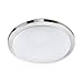Produktbild EGLO LED Badezimmer-Deckenlampe Competa 1-ST, 1 flammige Deckenleuchte, Material: Stahl, Kunststoff, Farbe: Chrom, weiß, Ø: 40 cm, dimmbar, Weißtöne einstellbar, IP44