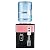 JDCEREN Top Loading Water Dispenser, Countertop Water Dispenser with 3 Temperature Settings, Electric Hot and Cold Water Cooler for Home, Office, Living Room (Pink)