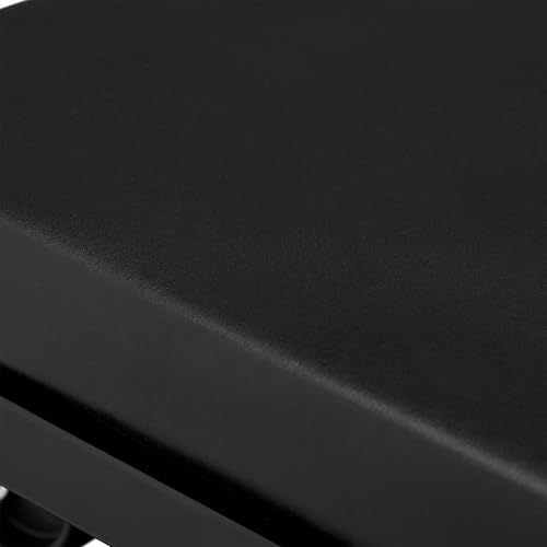 Relaxdays Rollbrett Werkstatt bis 150 kg, 2in1 Rollsitz & Werkstattliege klappbar, 360° drehbar, f. Auto, Stahl, schwarz