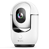 2K Pan/Tilt Security Camera, WiFi Indoor Cameras for Home Security with AI Motion Detection, Pet/Dog/Baby Camera with Phone App, 2-Way Audio, 24/7, Siren, TF/Cloud Storage