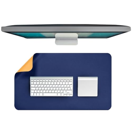 Dyazo Vegan PU Leather Desk Mat for Laptop and Computer Office | Anti-Slip Desk Pad | Extended Large Mouse Pad for Table | Dual-Sided Water-Resistant 