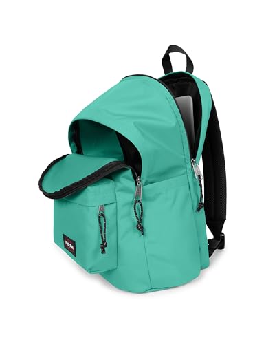 Image of EASTPAK Day Office - 31 L Laptop Backpack for 16-Inch Devices - Secure Business Durable Travel Carry-On, Bottle Pocket Holder, Aquamarine Blue