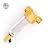 Reusable Whole House Spin Down Sediment Water Filter with Siliphos - 40 Micron Flushable Prefilter Filtration - 1" MNPT + 3/4" FNPT, Traps Sand, BPA Free