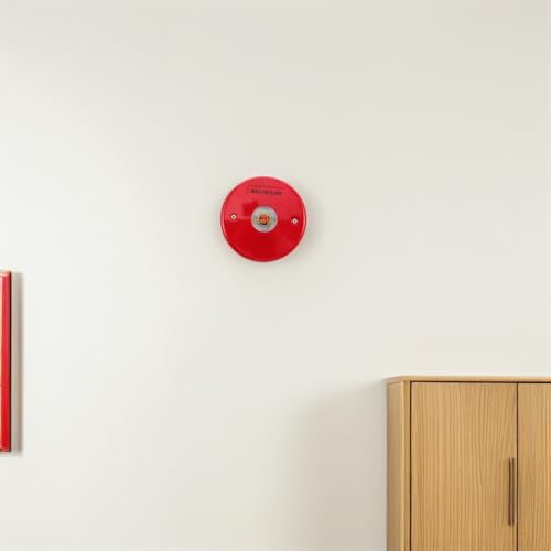 Botón interruptor de alarma de incendio en acero inoxidable rojo de activación fácil 7