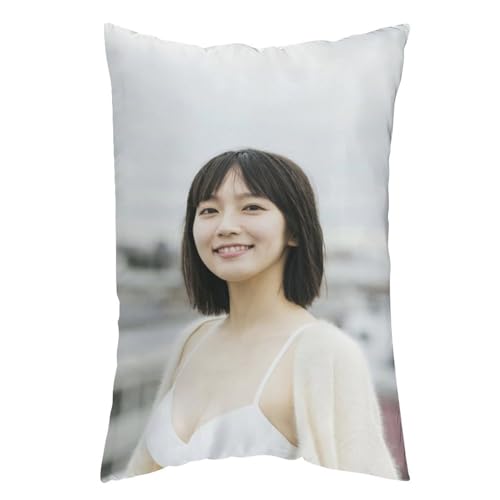 吉岡里帆144 抱き枕カバー クッションカバー インテリア グズ い背当て飾り 座布団 置物 抱きまくら 12 "x20 "