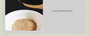 Hainan Dapo Pepper Granules 50g Black and White Pepper Granules with Grinder (White peppercorns)