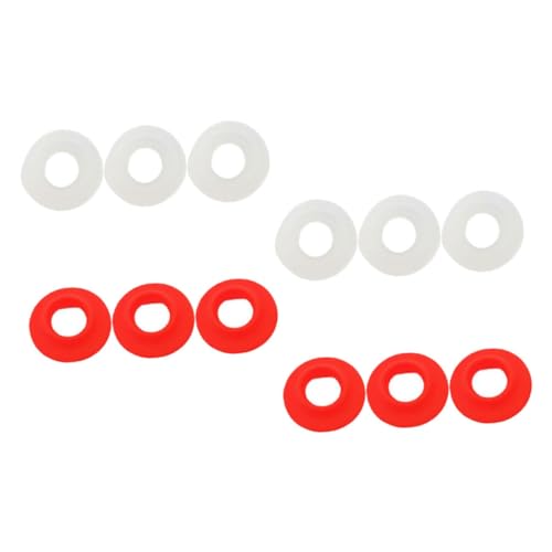 MUCKLILY 12pcs Swing Top Bottle Caps Replacement Gaskets Leak Washers for Beer Wine and Soda Seal for Bottles Easy to Use and Maintain