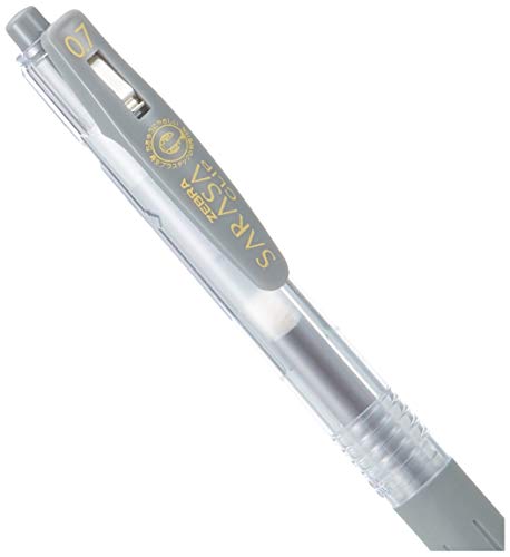Image of Zebra Sarasa Clip Pen 0.7 mm, Gray (JJB15-GR)