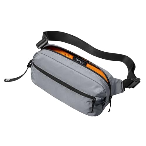 tomtoc Aviator T33 Bolso Bandolera 3.5L para Switch 2 2025, iPad Mini 7 (2024) y más   Pecho/Hombro Cruzado   Ligero, Resistente a Salpicaduras con RFID   Ideal para Viaje/Trabajo   Regalo Unisex