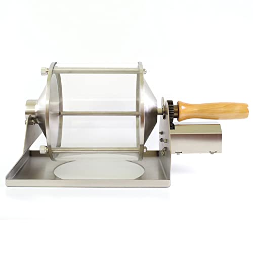 Macchina per la torrefazione del caffè, bruciatore a Gas, torrefazione per Chicchi di caffè, Ruota elettrica a velocità costante, visualizzazione in Vetro di Quarzo, per Cereali, Chicchi, Arachidi,