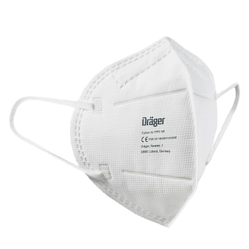 Dräger X-plore Air FFP2 NR - Máscara antipolvo, tamaño universal, 20 unidades, talla única