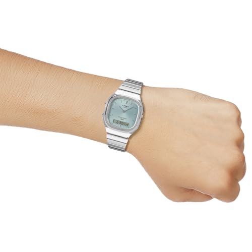 Image of Casio Vintage AQ-240E-2ADF Analog-Digital Light Blue Watch Unisex (D429)