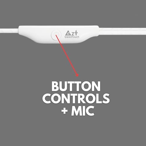 Image of Loud Pro Wired Earphone with Powerful HD Mic for Clear Sound, in-Line Volume Controller & Noise Cancellation Compatible with only 3.5mm Jacks in Mobiles- White