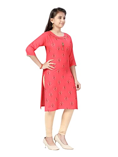 Image of MUHURATAM Girls Tunic Shirt