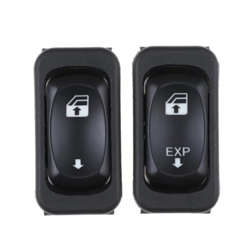 Interrupteur commande de vitre pour cabine Freightliner levage électrique fluide