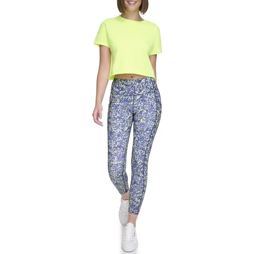 Calvin Klein Womens Printed High Waisted Leggings