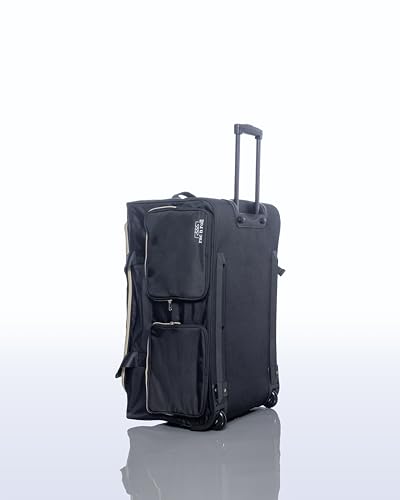 Large Collapsible Dance Bag – Multi-Purpose Travel Bag for Dance, Cheer, Skating, Pageants & More – Black2