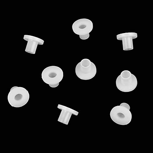 Transistor-Unterlegscheibe, 100pcs Transistor-Unterlegscheibe isolierte Plastikdistanzscheiben(# 4)