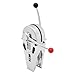 XUFOPLY Boat Dual Engine Control, Boat Dual Lever Throttle Control Boat Handle Top Mount Zinc Alloy with Dual Handle Shift for Any Type of Boat