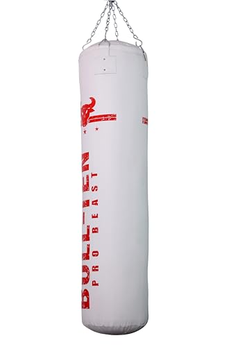 Image of Pro Beast Filled Boxing Bag | Heavy Duty Punching Bag for Boxing, Kickboxing, MMA, Muay Thai, Martial Arts Fitness | Home Gym Training (4Ft 40Kg) (White)