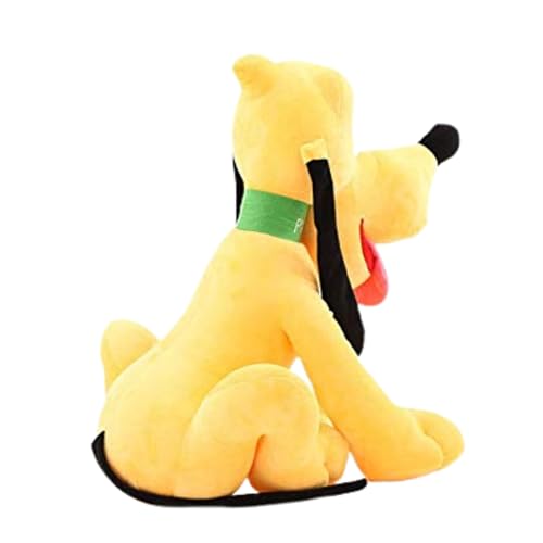 Image of Tickles Dog Cartoon Character Soft Stuffed Plush Animal Toy for Kids Boys & Girls Birthday Gifts (Color: Yellow Size: 40 cm)