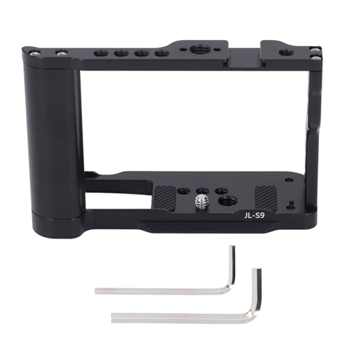 Cage de caméra pour S9 en aluminium avec supports cold shoe et filetages 1/4" 3/8"