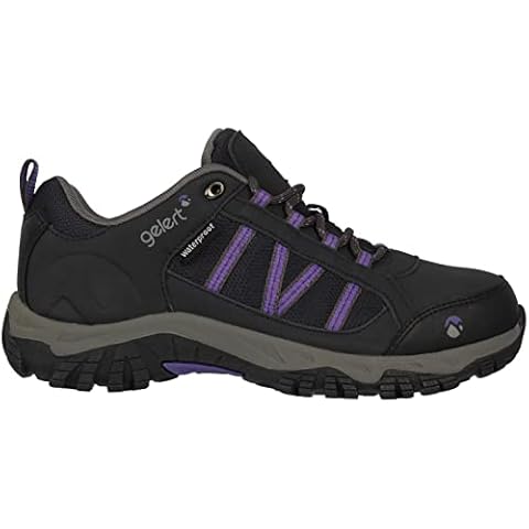Gelert Womens Horizon Low Waterproof Walking Shoes Navy 7 (40) Cover