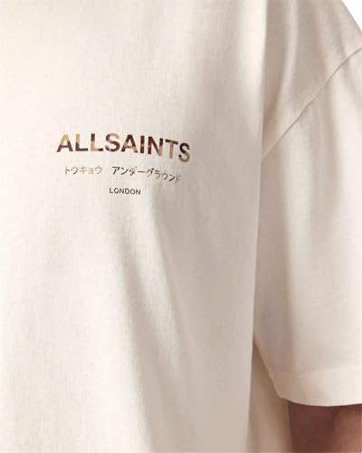 Image of AllSaints Men's Underground Oversized Short Sleeve Crew Neck Shirt