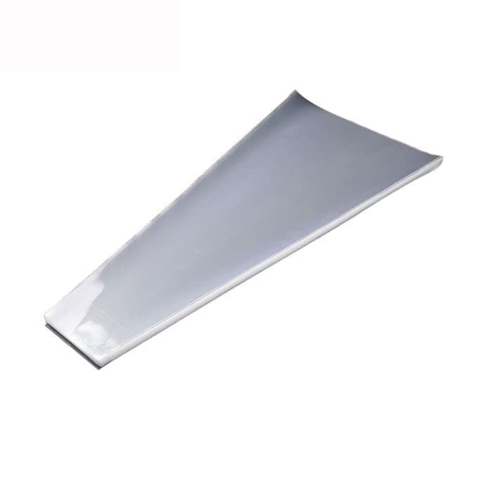 100 Pcs Transparent Flower Packaging Bags - Suitable for Flower Shops & Malls (15X12)