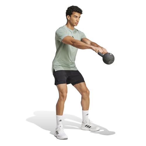 adidas Mens Designed for Training Workout T-Shirt3