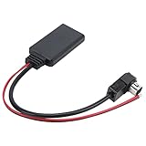 UPALDHOU Cavo Adattatore AUX IN ABS Cavo Audio AUX 5.0 Trasmissione Stabile DSD Grande capacità per Autoradio Porta Ai Net Caricatore CD Tappetino per Telefono MP3
